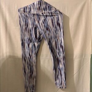 Athleta Multicolor Striped Leggings